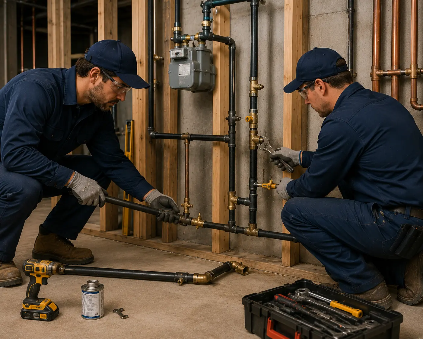 Gas Line Installation