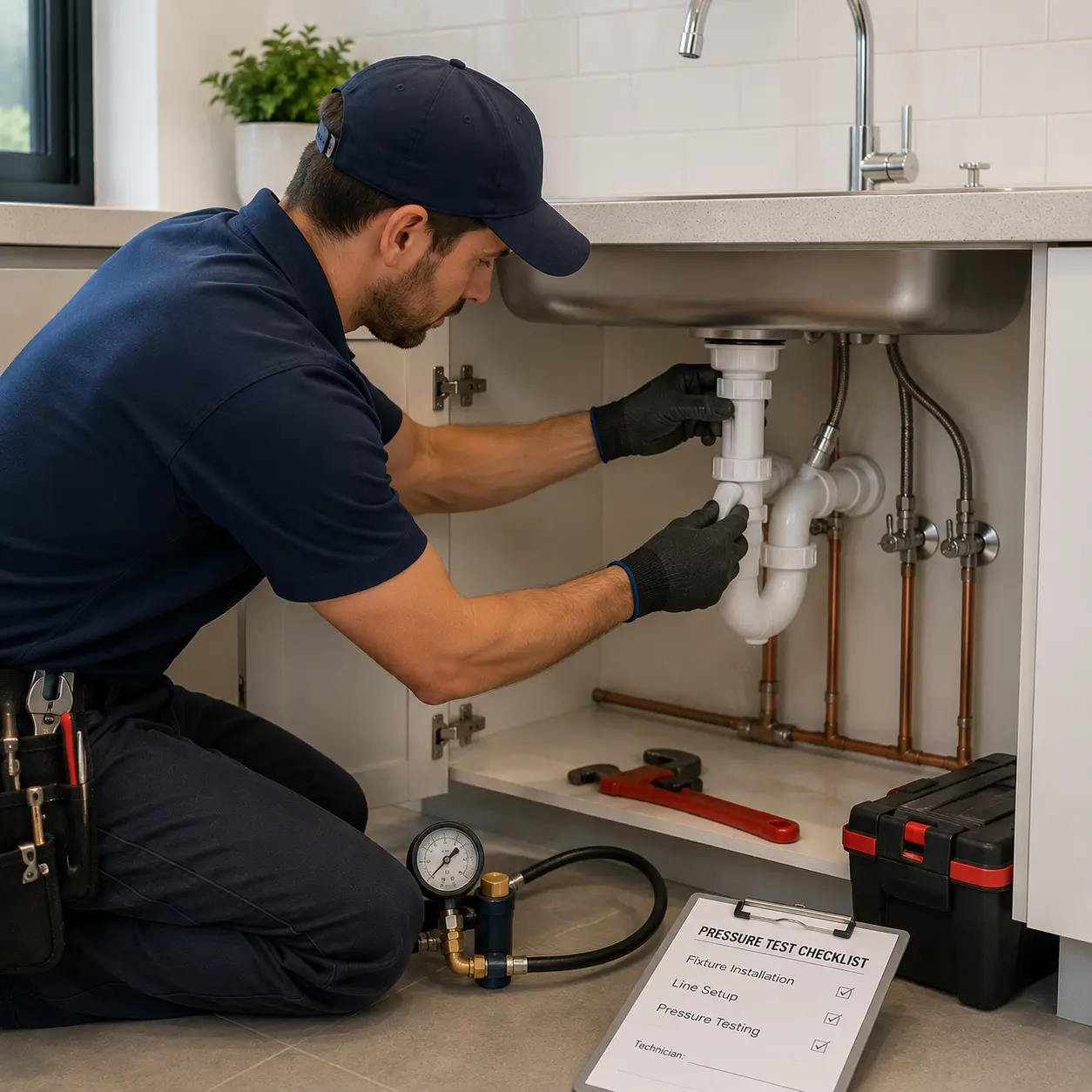 New Plumbing Installations