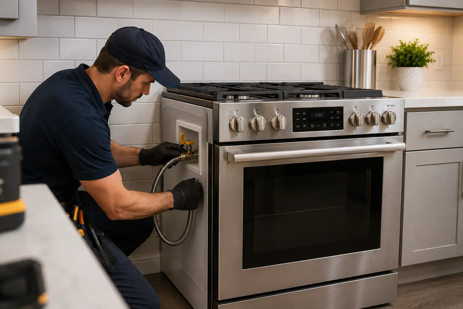 Gas Stove Installation